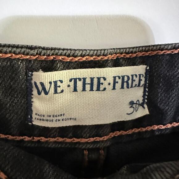 Free People We the Free Pacifica High Rise Slim Straight Leg Jeans NWT Size 30 - Picture 10 of 10